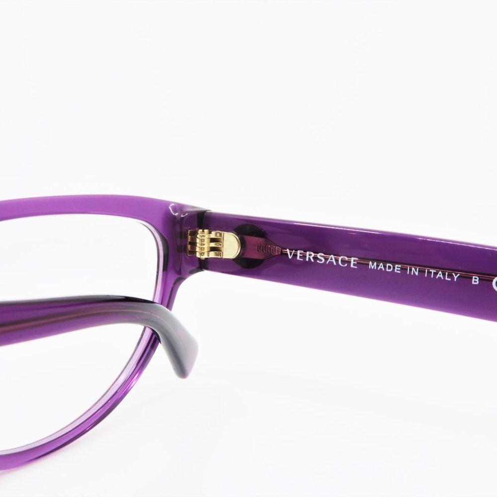 Versace MOD 3267 5291 Violet & Gold Medusa Glasses - Picture 4 of 7